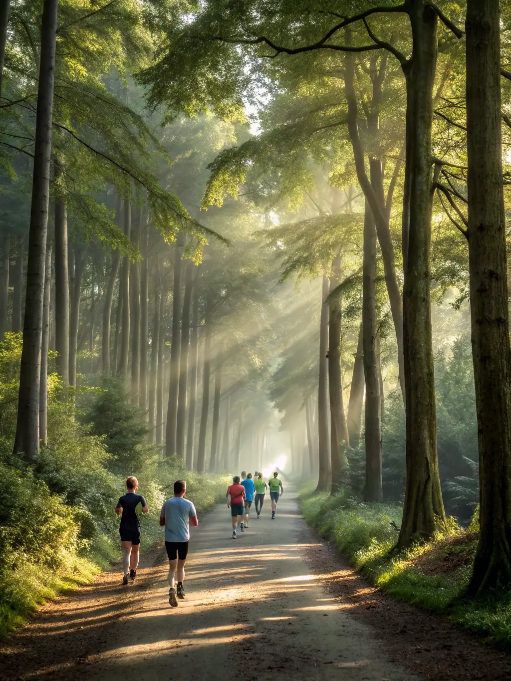 A dynamic image of runners navigating a trail during the 'Durance Valley Trail Run', emphasizing the challenging and beautiful terrain of the race.